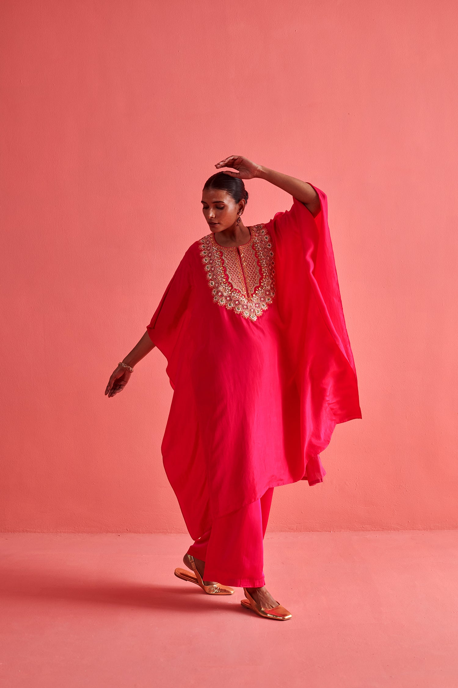 Pure Crepe With Bemberge Satin Pant