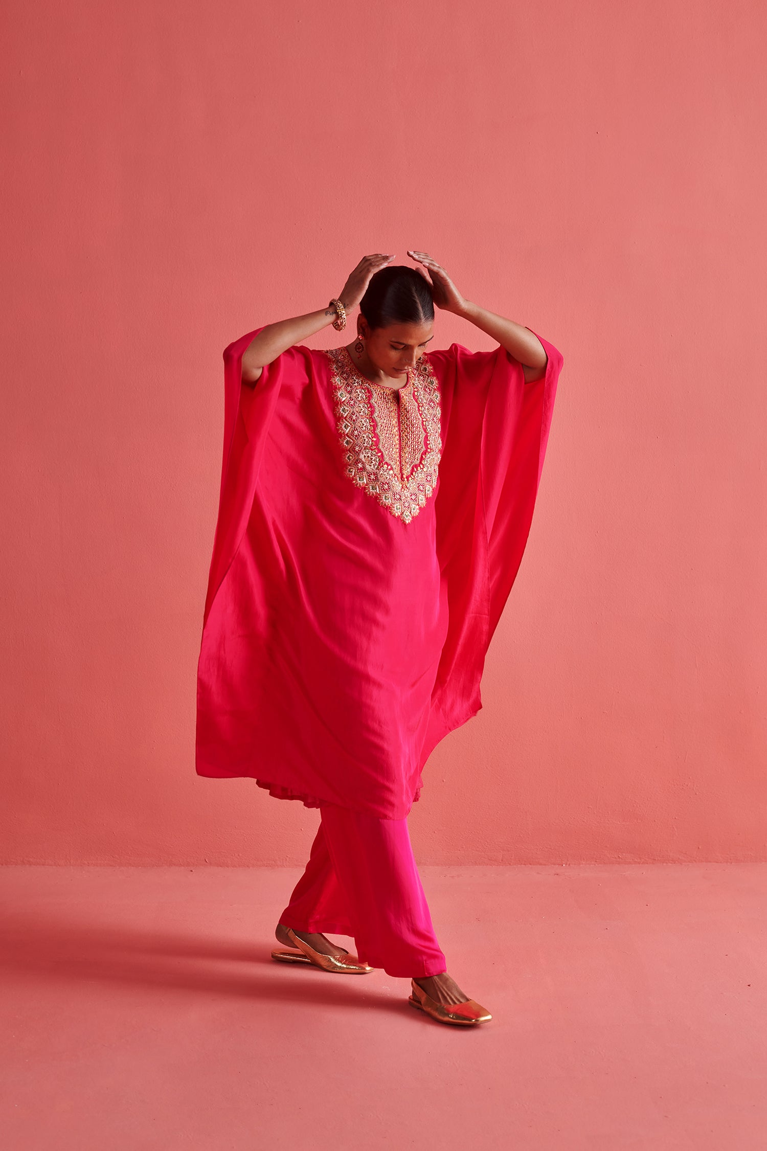 Pure Crepe With Bemberge Satin Pant
