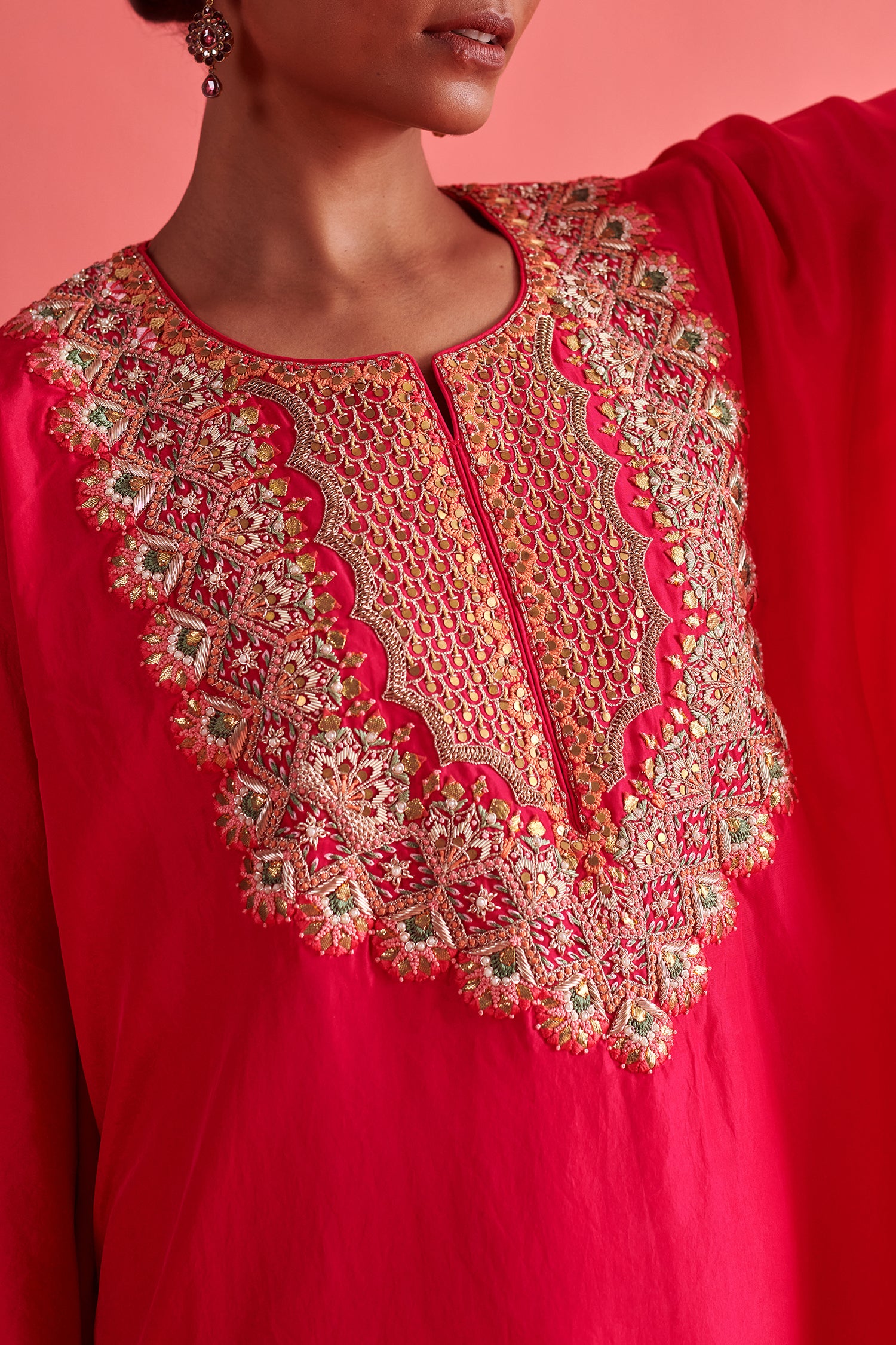 Pure Crepe With Bemberge Satin Pant