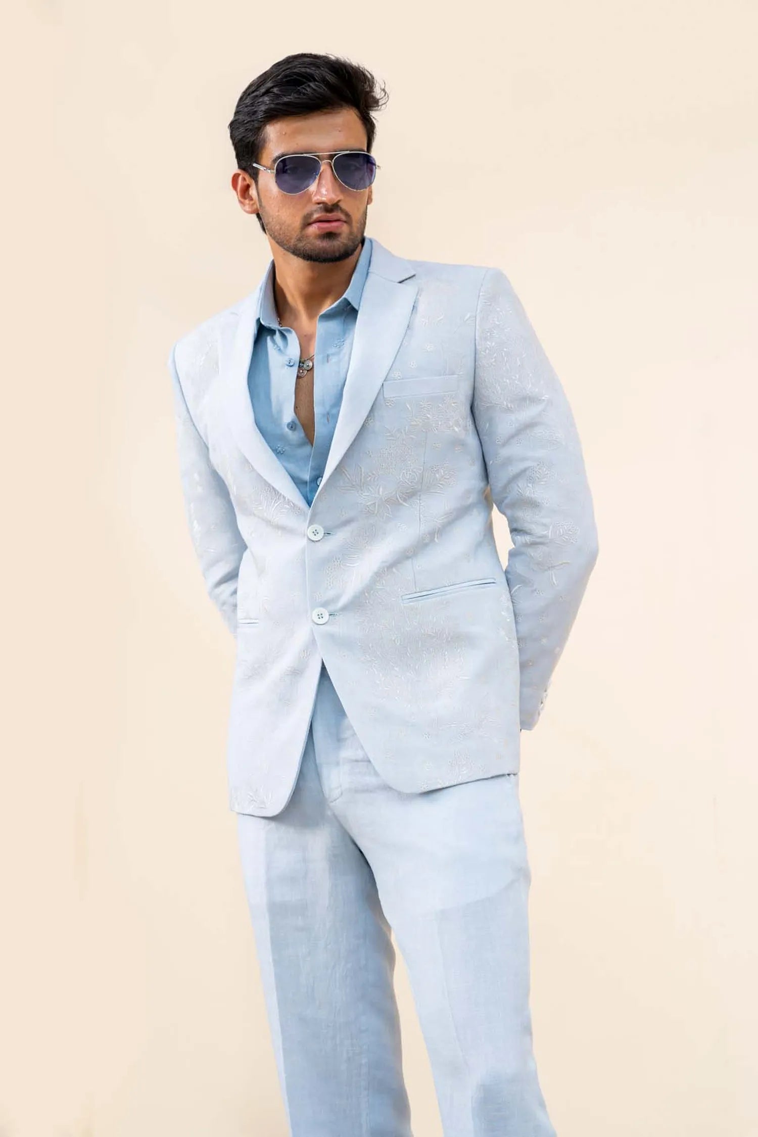 Summer garden suit
