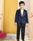 Velvet Suit with Shirt N Pant