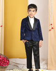 Velvet Suit with Shirt N Pant
