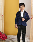 Velvet Suit with Shirt N Pant