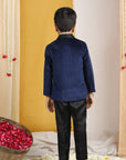 Velvet Suit with Shirt N Pant