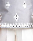 Thread Embroidery Kurta with Pajama