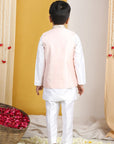 Zari Work Jacket with Kurta Pajama