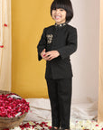 Boy Bandgala with Thread Embroidery
