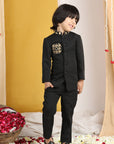 Boy Bandgala with Thread Embroidery