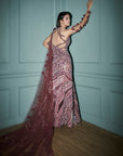 Dusty coral Gown
