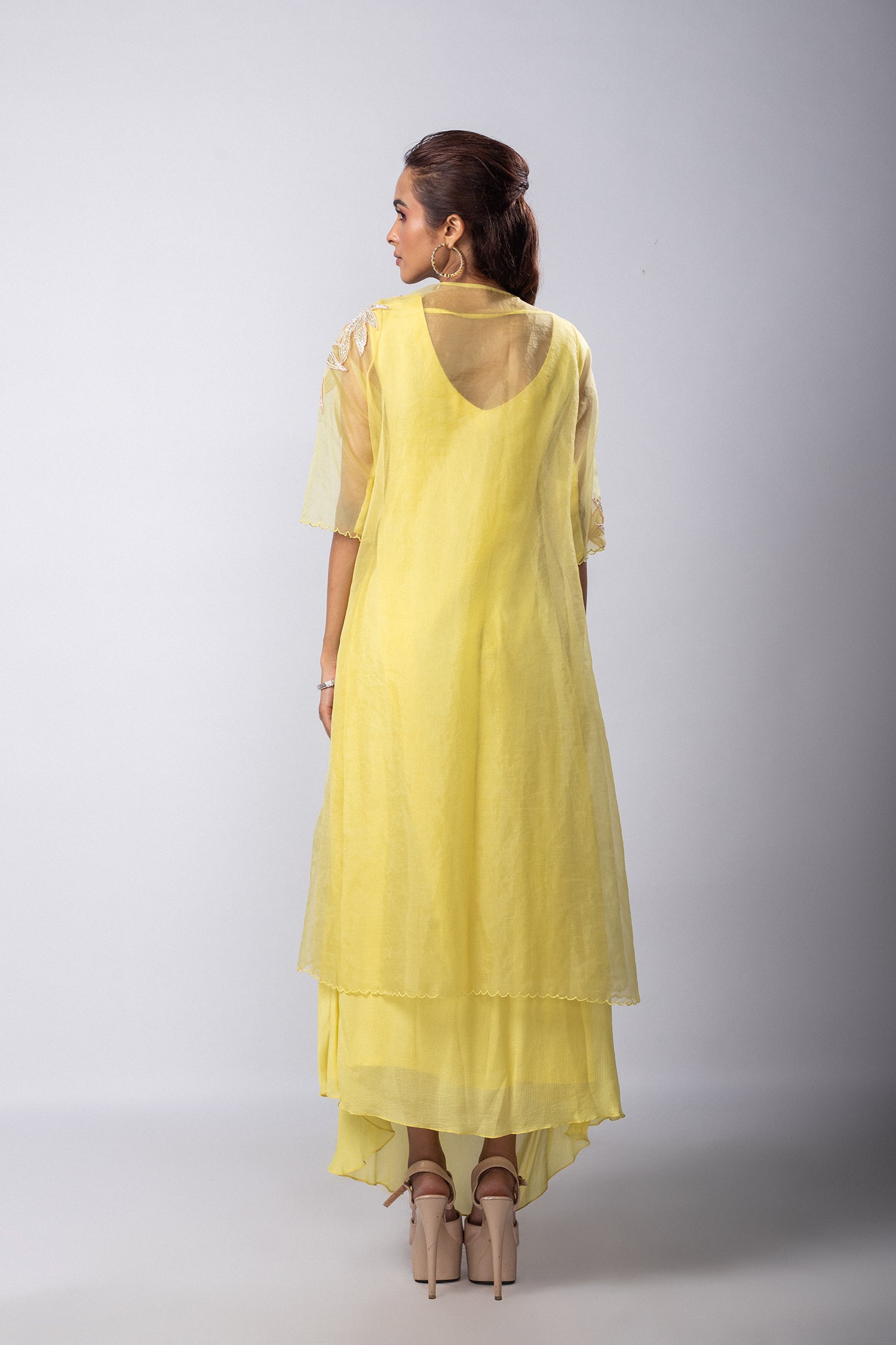 Serina Dress and Cape Set