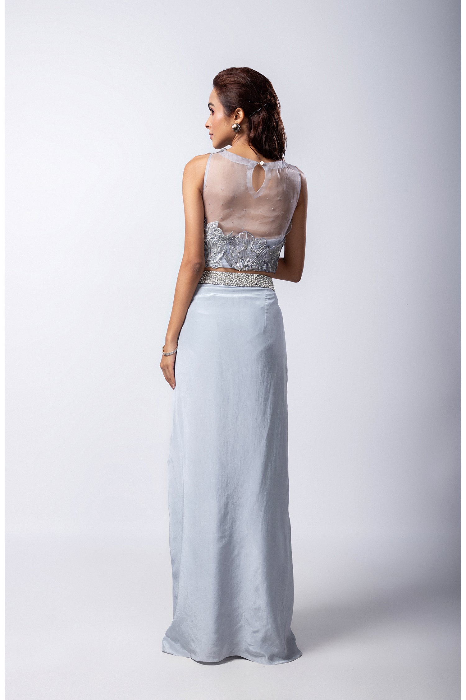 Arleth Drape Skirt Set