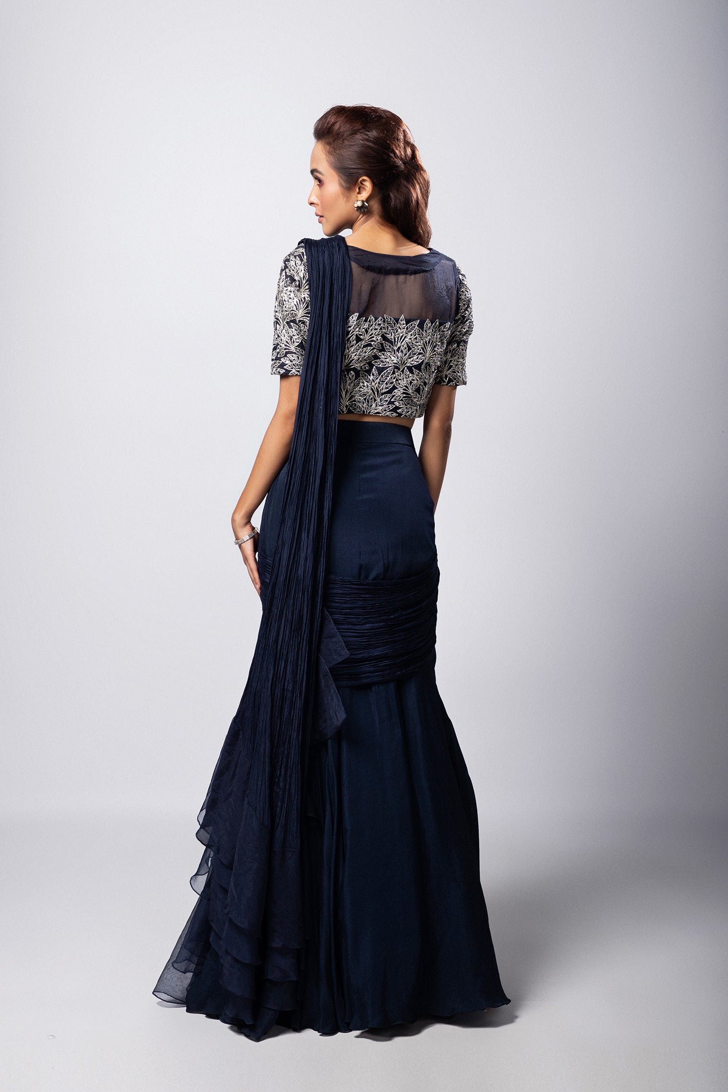 Siana Drape Saree Set
