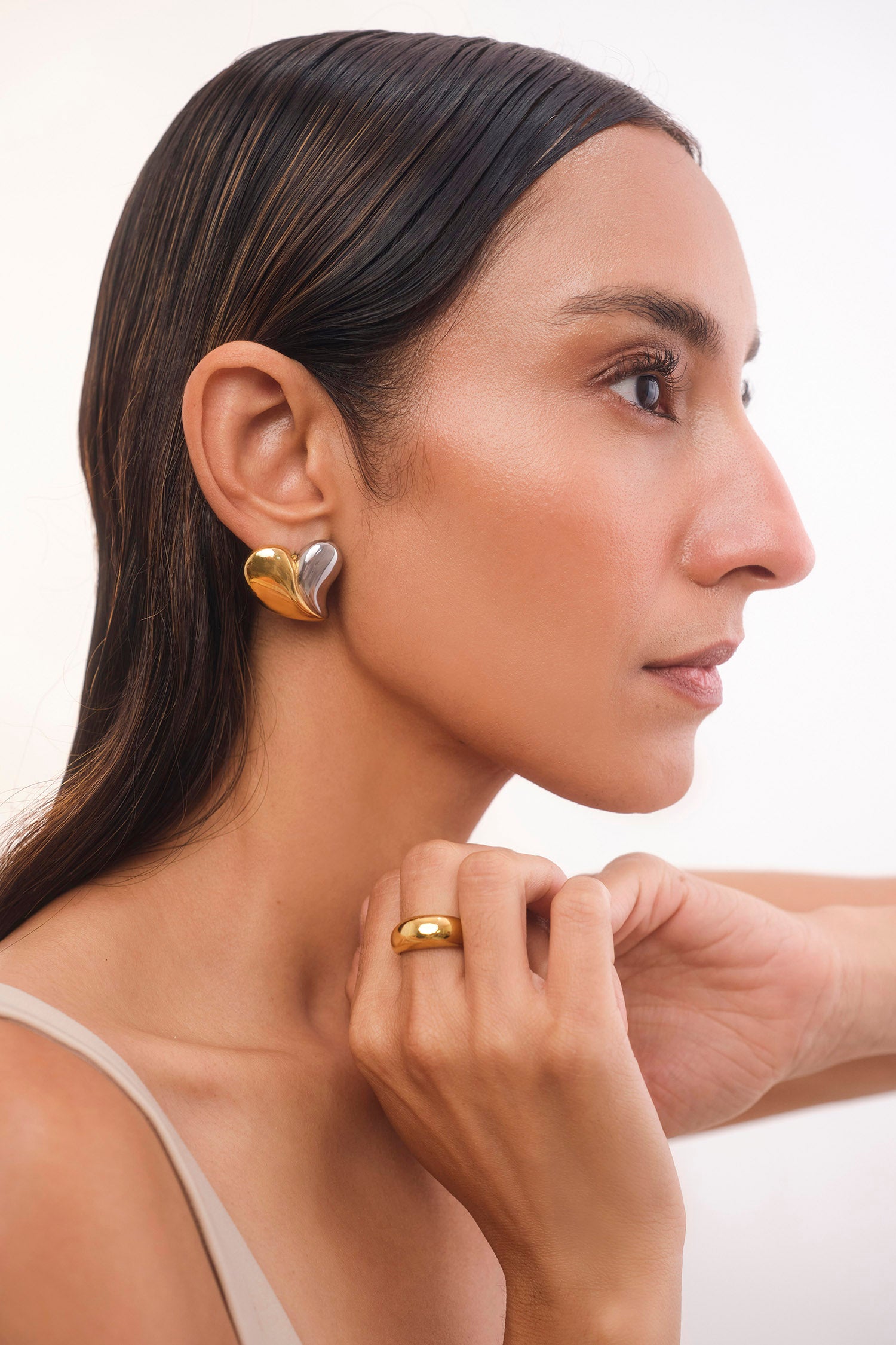 Sim Heart Studs