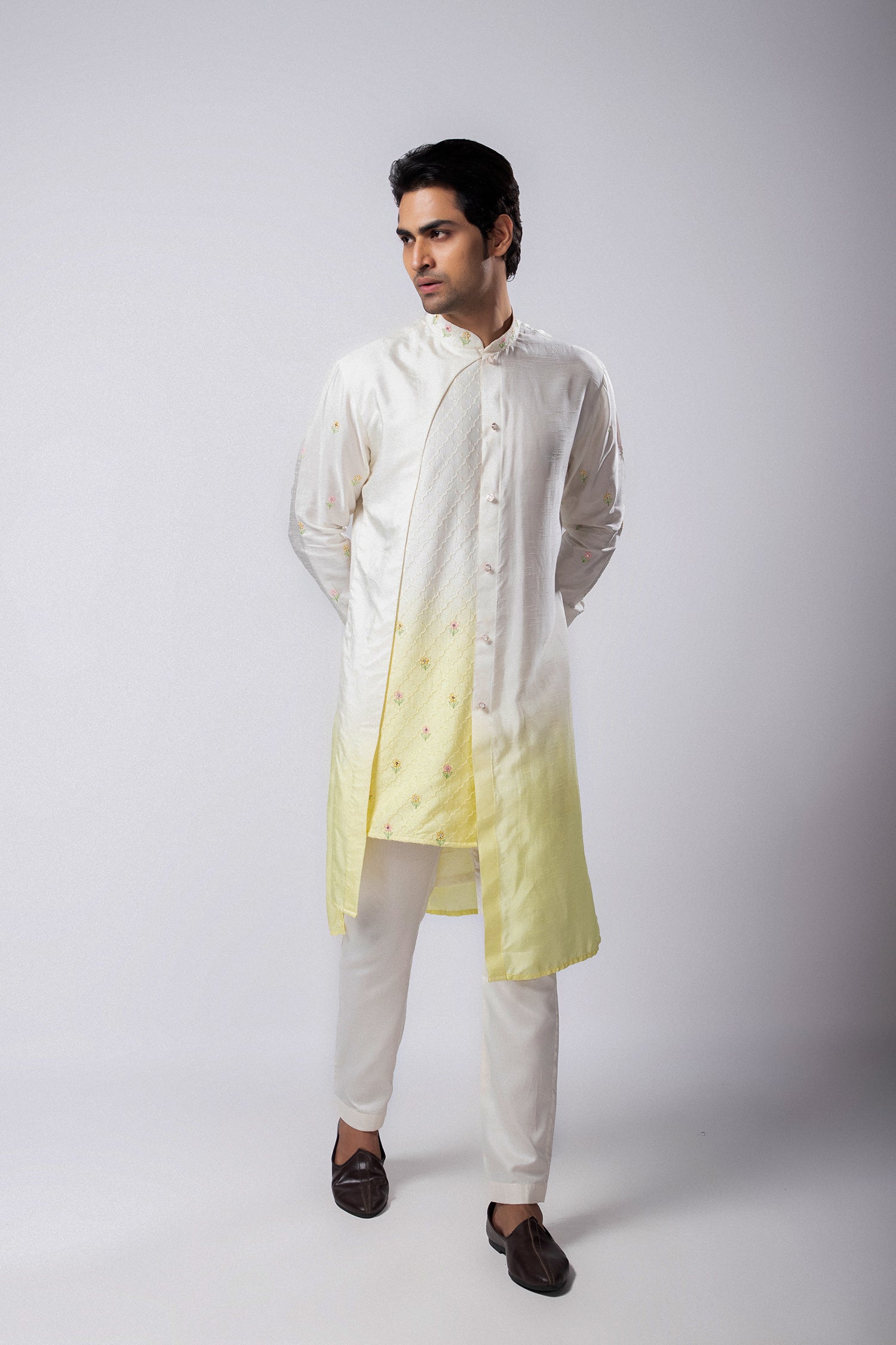 Ahren Nehru and Icarus Kurta Set