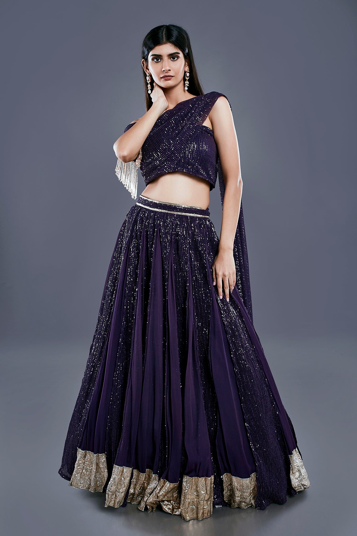 Glitter Lehenga