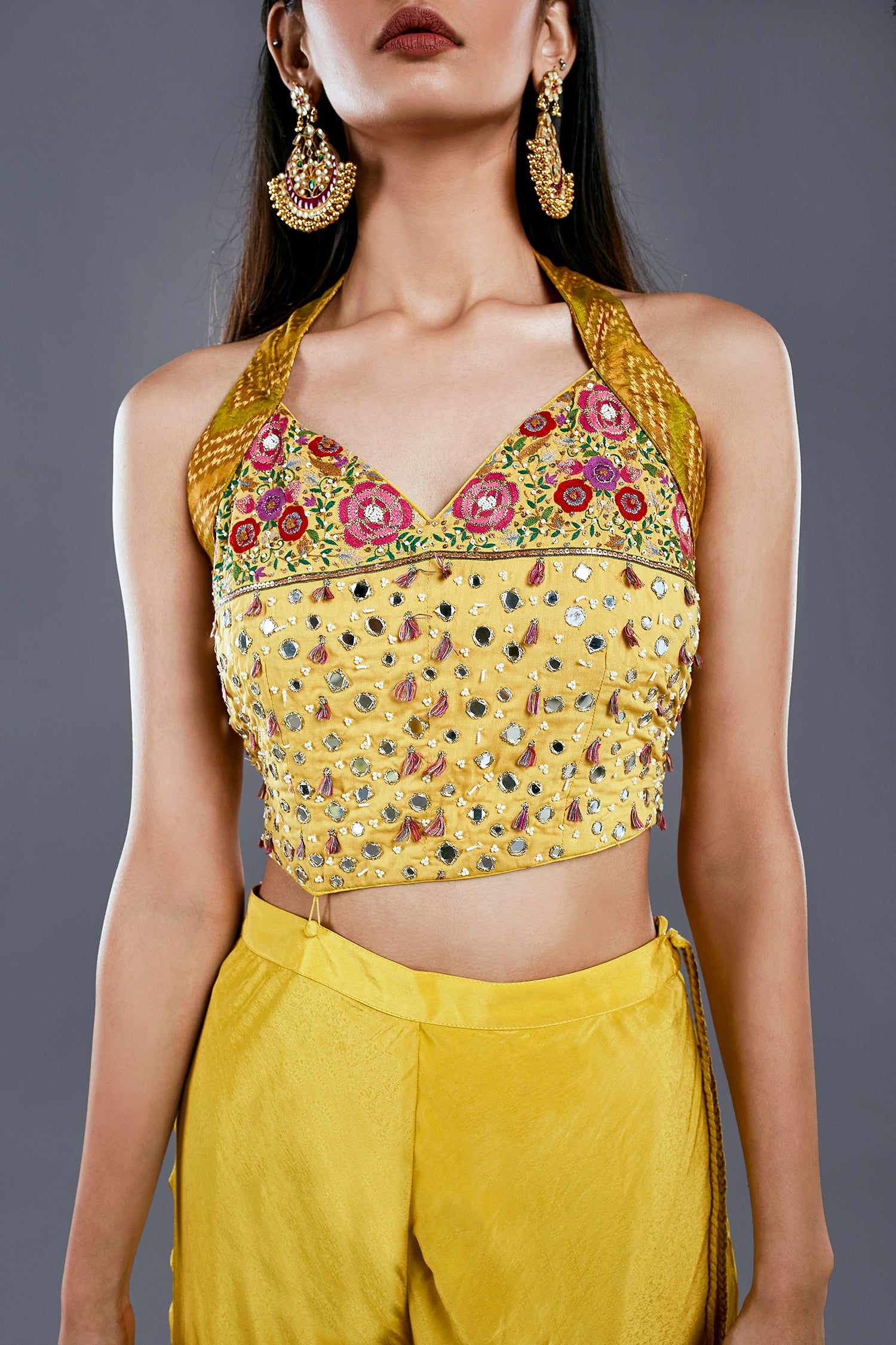 Flowy Organza Palazzos