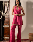 Magenta Pink Suit Set