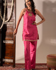 Magenta Pink Suit Set