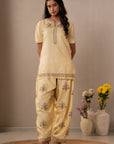 Butter Yellow Farsi Salwar Set