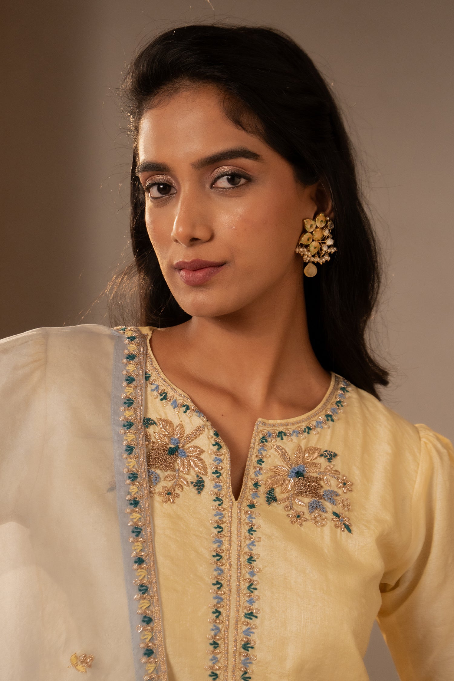 Butter Yellow Farsi Salwar Set