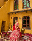 Scarlet Lehengas