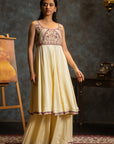 Ivory Palazo Suit Set