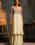 Ivory Palazo Suit Set