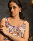 Ivory Palazo Suit Set