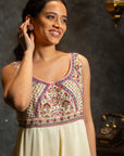 Ivory Palazo Suit Set