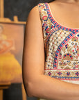 Ivory Palazo Suit Set