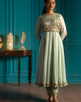 Mint Green Anarkali Suit Set