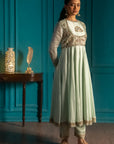 Mint Green Anarkali Suit Set
