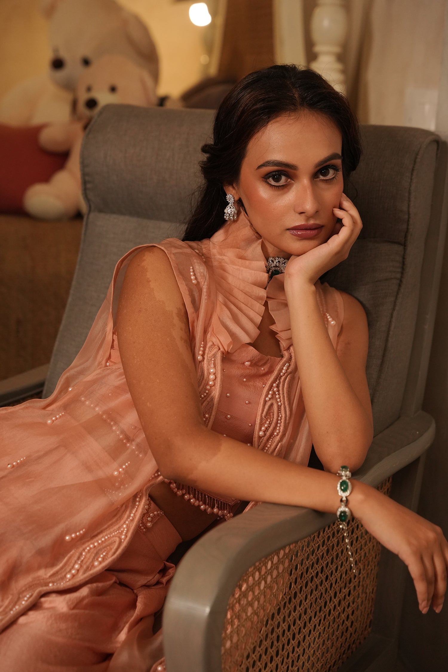 TT Jacket With Bustier And Pants