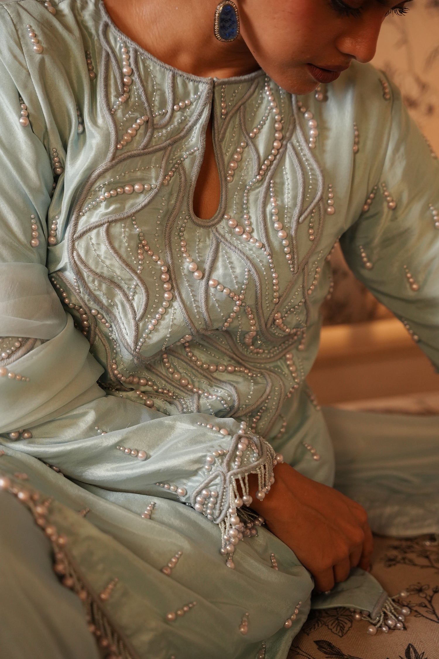 TT Short Kurta With Sharara Pants And Duppatta