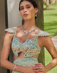 Sea Shell Bloom Lehenga Set
