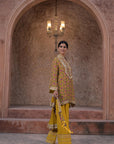 Mehandi Green Crepe Kurti Set Trendy Indian Festive Outfit