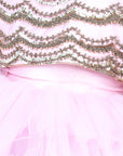 Halter Blouse with Tulle Skirt