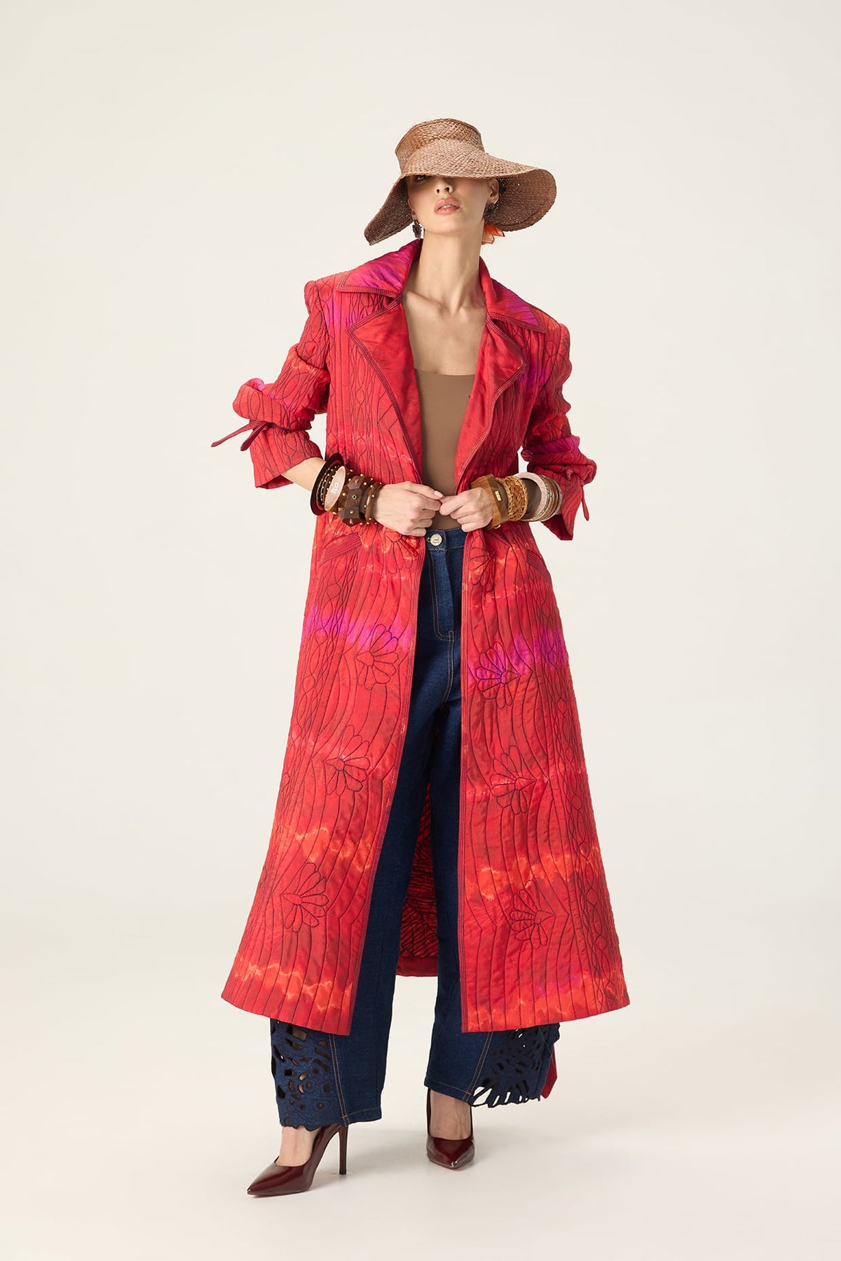 CLOVER TRENCH / BEX JEANS