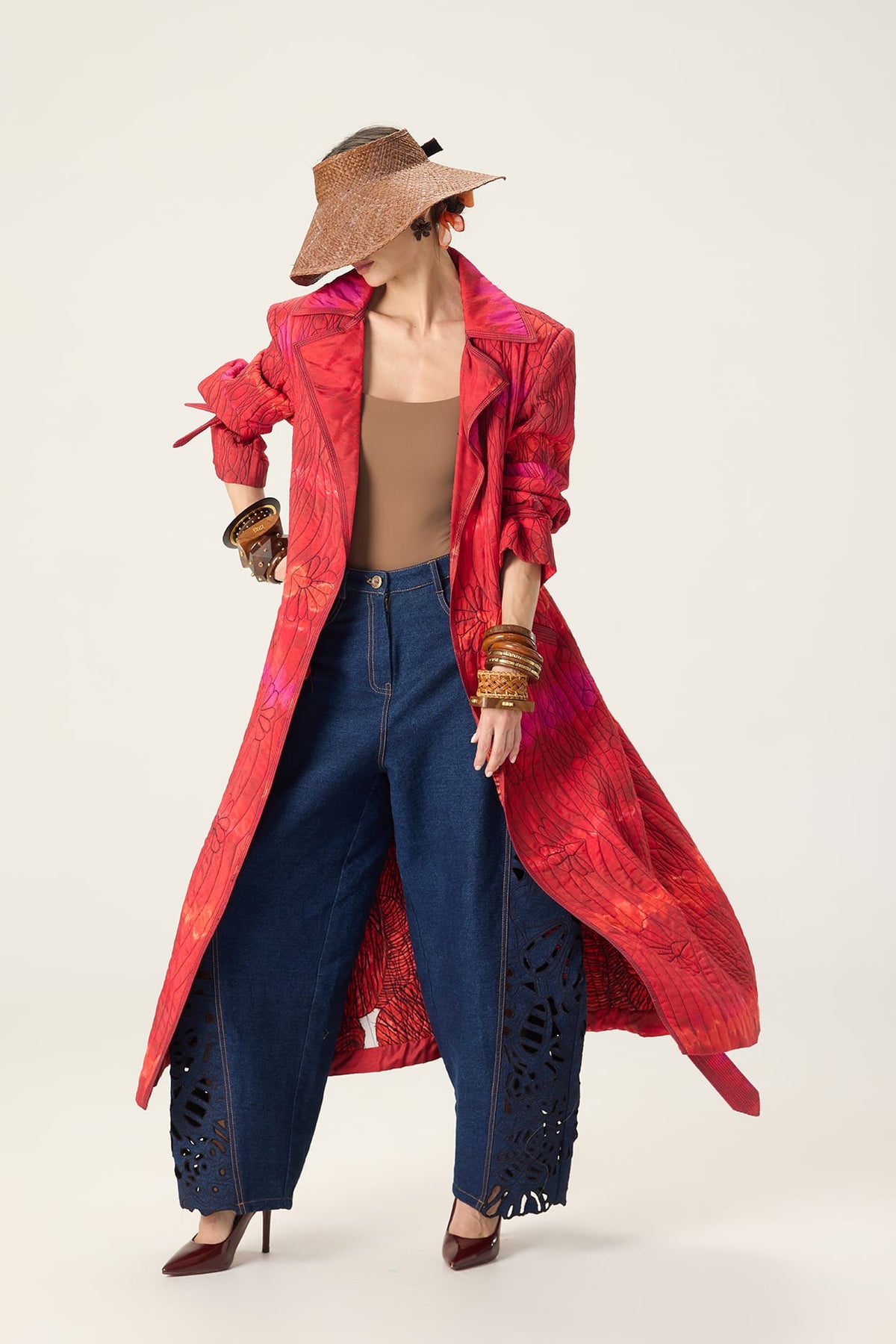 CLOVER TRENCH / BEX JEANS