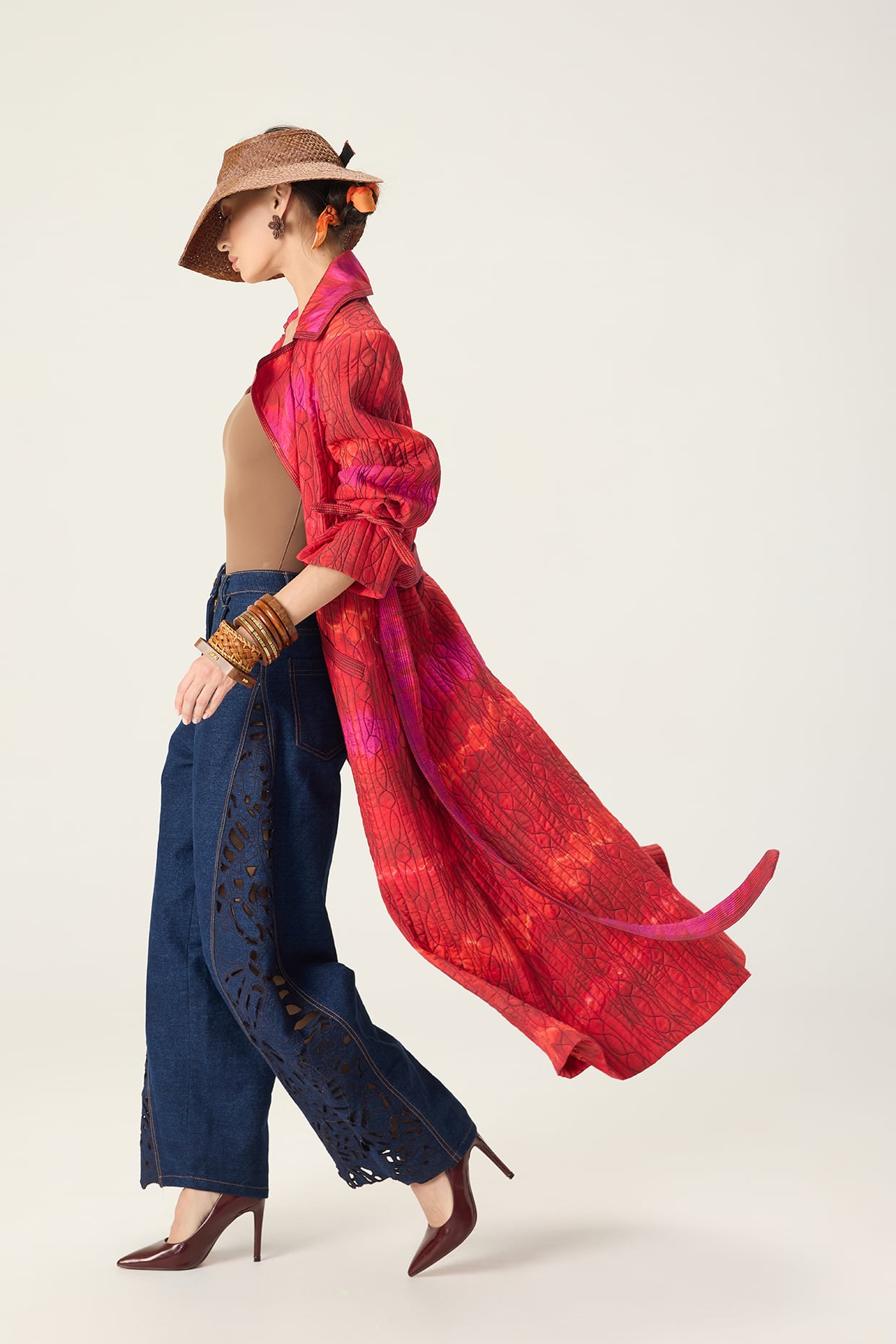 CLOVER TRENCH / BEX JEANS
