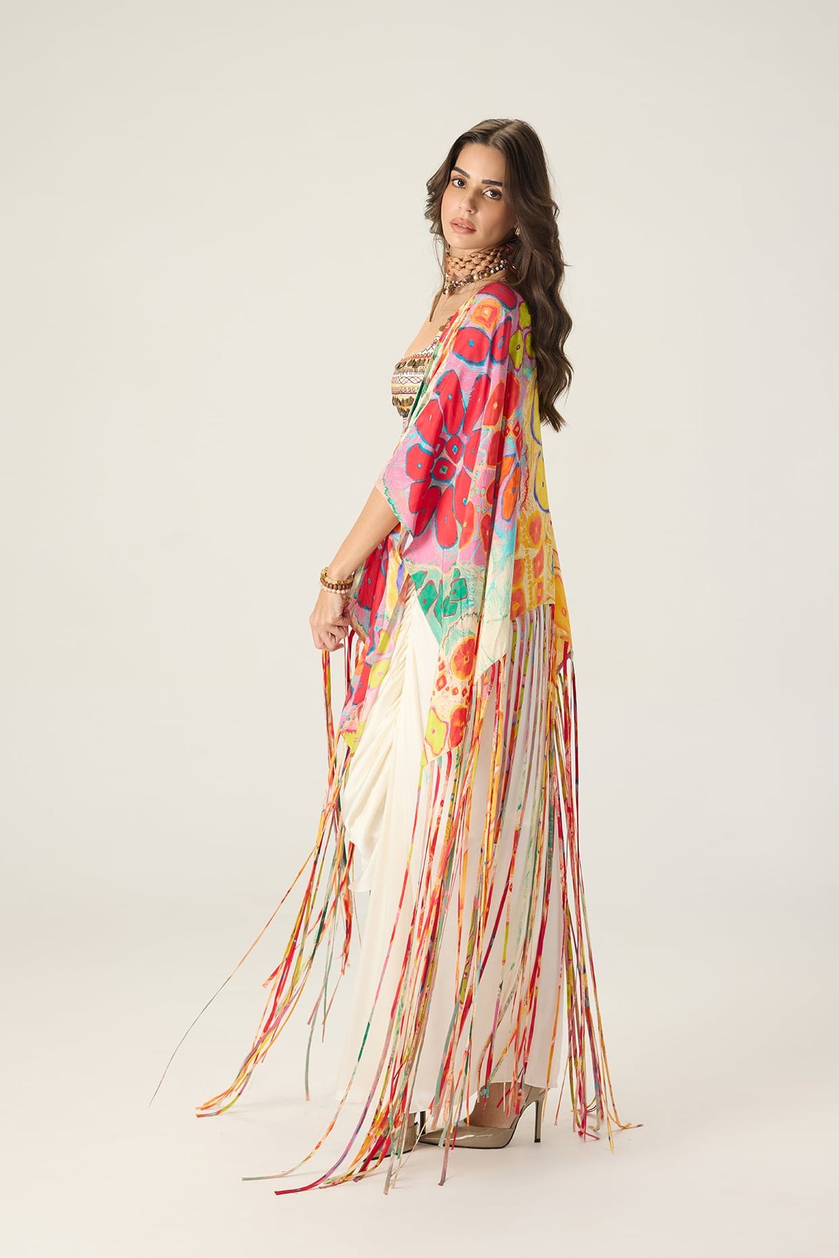 MELANINE BUSTIER / LENI CAPE / QUINCY SKIRT