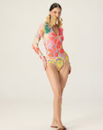 KENZIE SWIMSUIT / LENI CAPE