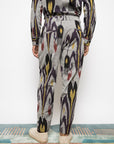 PLEATED BARREL-LEG PANTS