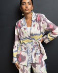 WRAP & TIE BLAZER
