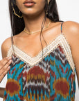 ASYMMETRIC WAIST SLING DRESS