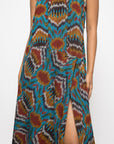 ASYMMETRIC WAIST SLING DRESS