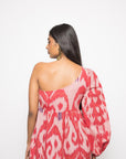 ONE SHOULDER TIER MAXI