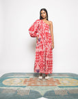 ONE SHOULDER TIER MAXI