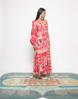 ONE SHOULDER TIER MAXI