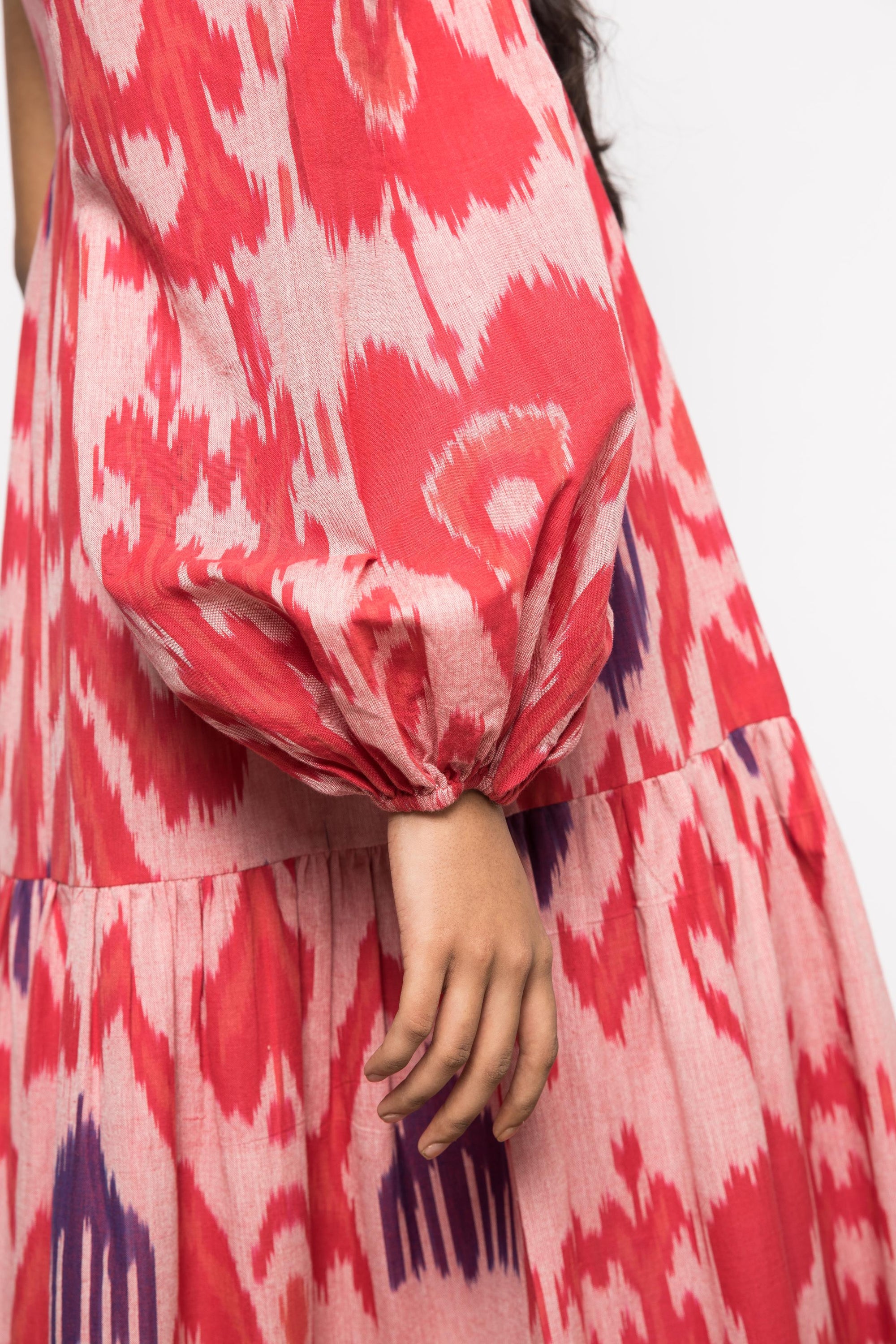 ONE SHOULDER TIER MAXI